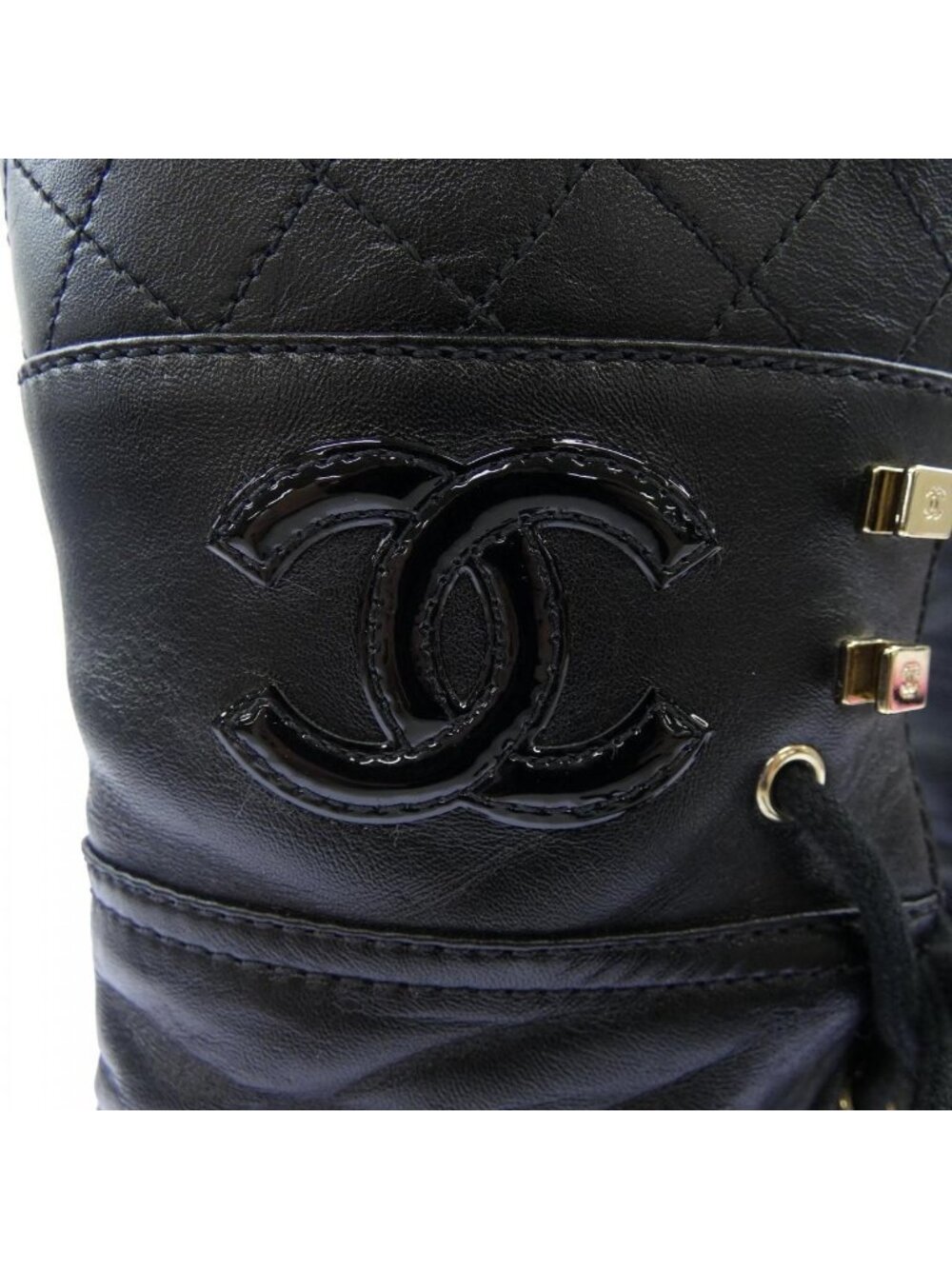 Chanel Lace UP Boots - Picture 7 of 7